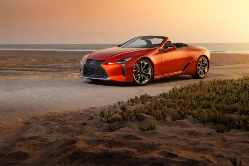 Модельный ряд Lexus LC 2023 года начнет поступать…