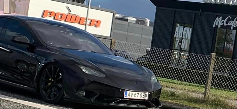 Заметили Tesla Model S с передней частью от…