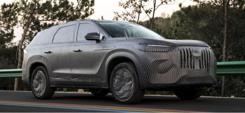 Компания CHERY тестирует новый флагманский…