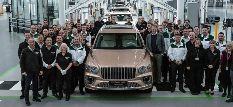 Компания Bentley запустила серийное производство…