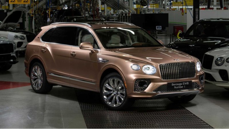 Bentley EWB в настоящее время продается только на…