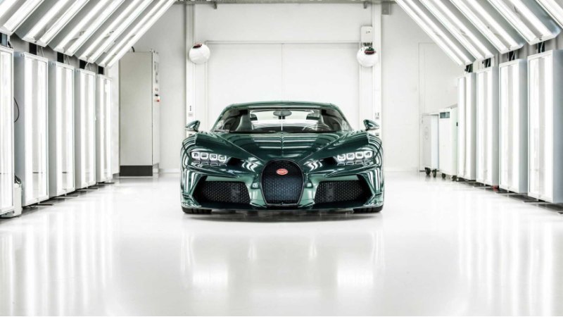 Bugatti медленно, но неуклонно продвигается…