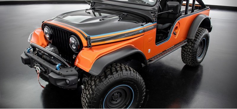Компания JEEP представила ретровнедорожник с…