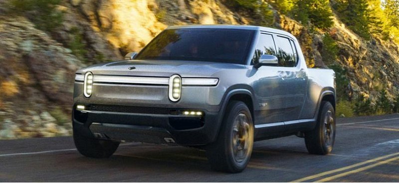 Дальнобойная версия электропикапа Rivian R1T…