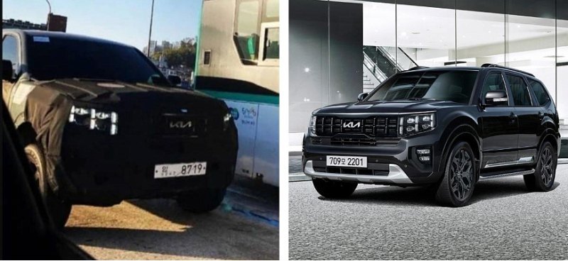 На шпионских фото впервые показан новый пикап KIA…