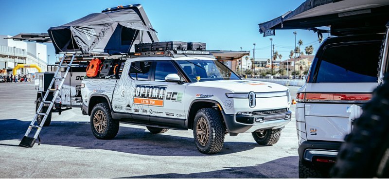 Пикапы Rivian R1T и R1S от тюнера Optima…