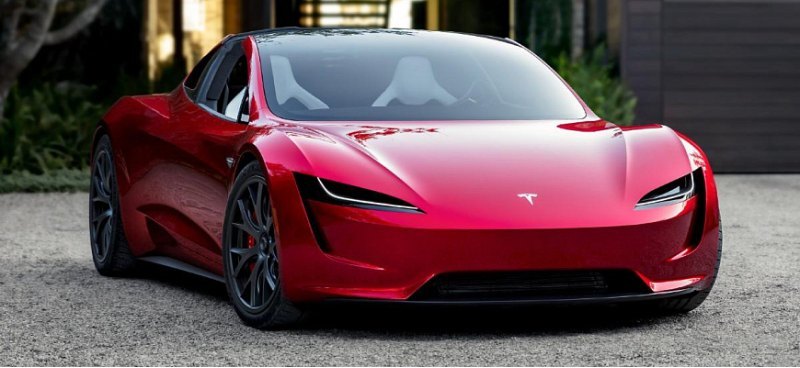 Ещё не выпущенный TESLA Roadster стал самым…