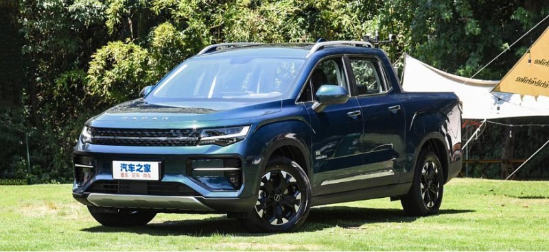 Электрический пикап RADAR D6 от компании GEELY…