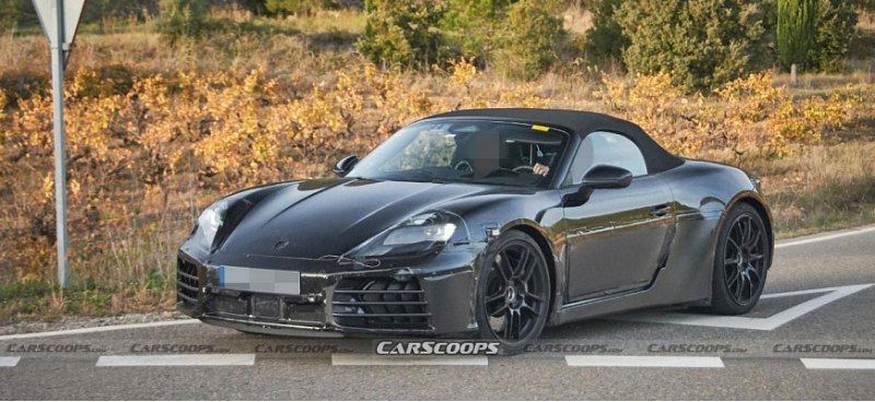 Porsche 718 Boxster EV 2025 года представлен на…