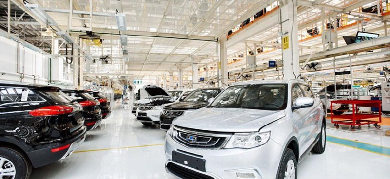 Производство автомашин Geely в Белоруссии…