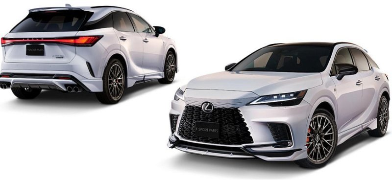 Lexus RX 2023 года получил спортивный обвес от…