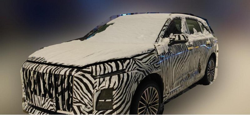 Новый премиальный кроссовер Hongqi HS6 впервые…