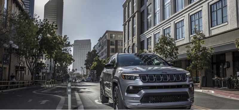 Обновленный кроссовер JEEP Compass 2023 года…