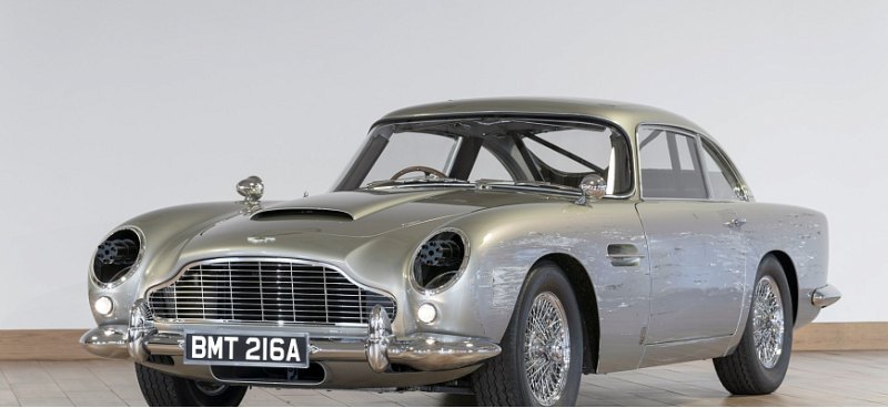Трюковый автомобиль Aston Martin DB5 из фильма о…