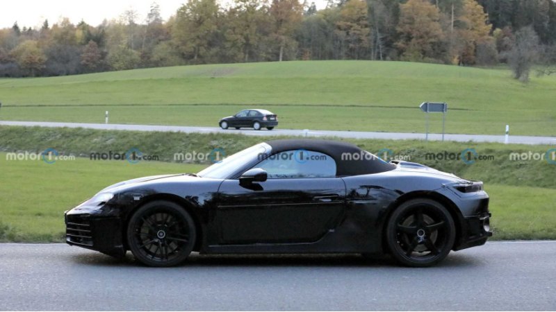Электрический Boxster поступит в производство…