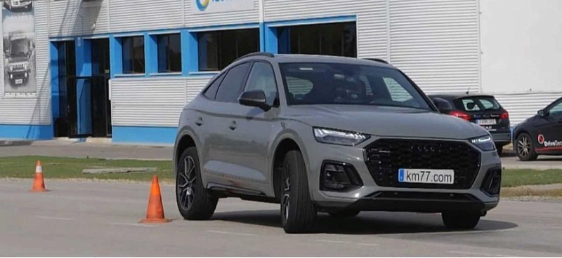 Кроссовер Audi Q5 2022 года без труда смог пройти…