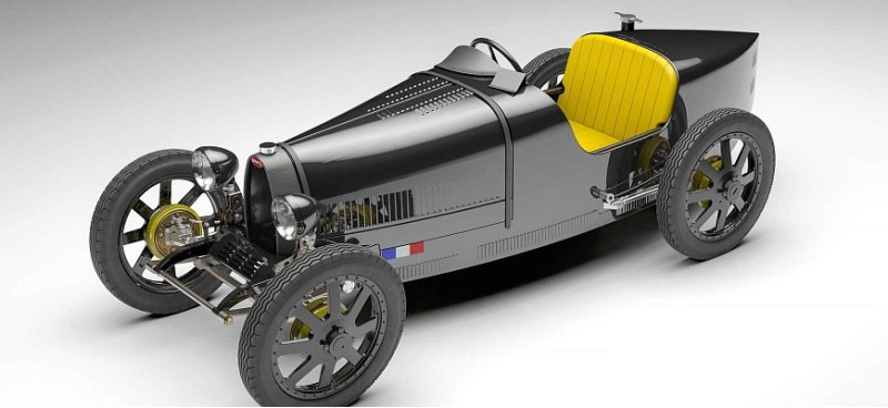 Компания Bugatti представила детскую двухместную…