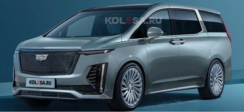 Опубликованы рендеры нового минивэна Cadillac…