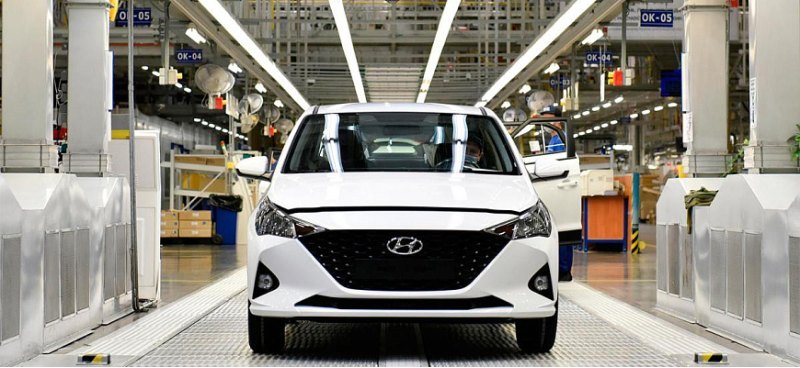 Простой на автозаводе Hyundai в Санкт-Петербурге…