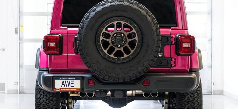 С этой выхлопной системой, Jeep Wrangler 392…