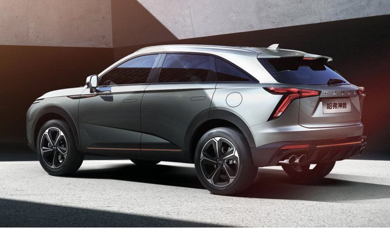 По своим размерам Haval Monster располагается…