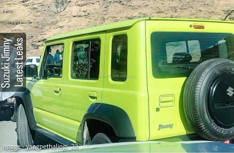 Выход на рынок пятидверного Suzuki Jimny в Индии…