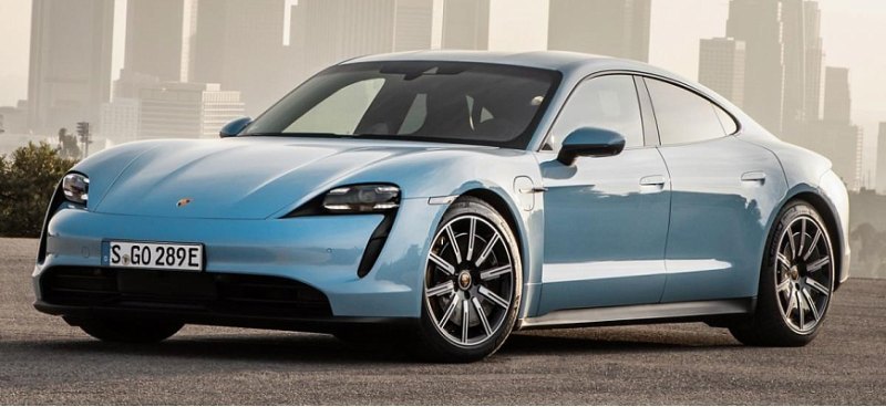 Электромобиль Porsche Taycan EV 2020 года получил…