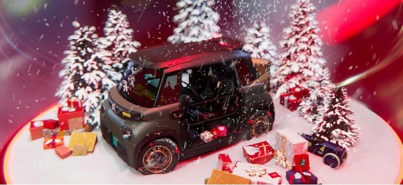 Компания Citroen показала новогоднюю версию…