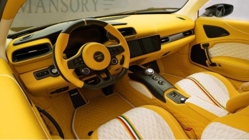 По стандартам ателье Mansory, модифицированный…