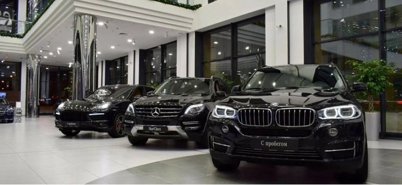 Продажи люксовых автомашин с пробегом на рынке РФ…