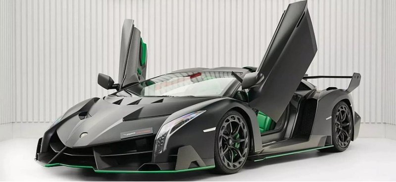 2 из 9 родстеров Lamborghini Veneno выставили на…