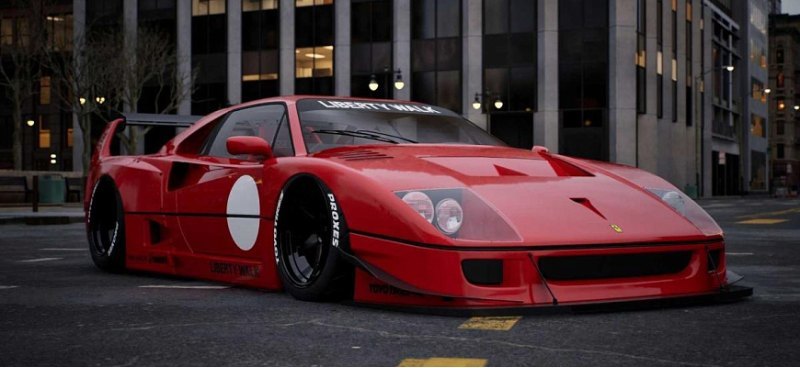Для итальянского Ferrari F40 представили…