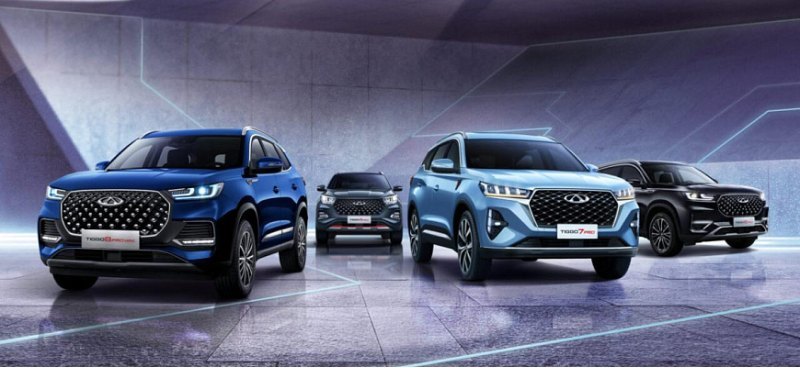 Компания CHERY анонсировала несколько автоновинок…
