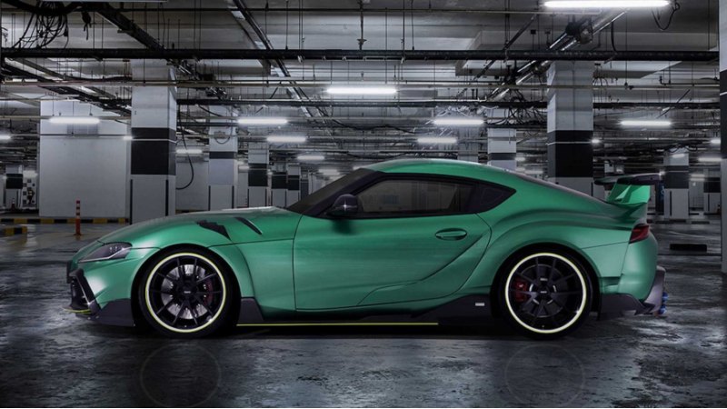 Также будет представлен Tom's Supra Touring с…