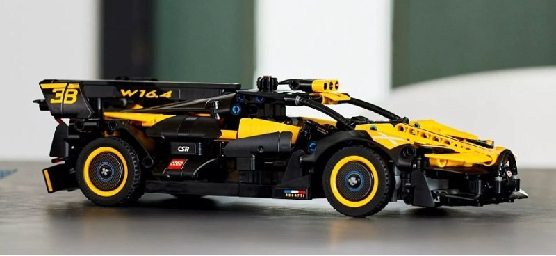 Новый Bugatti Bolide от Lego стоит на 0,001%…