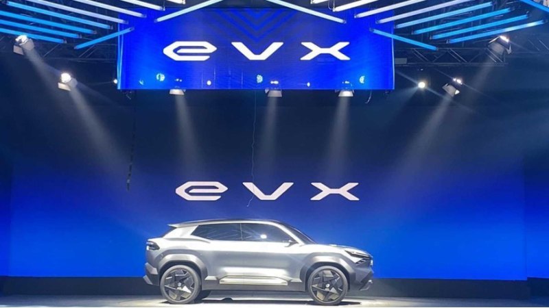 eVX имеет длину 4300 мм, ширину 1800 мм и высоту…