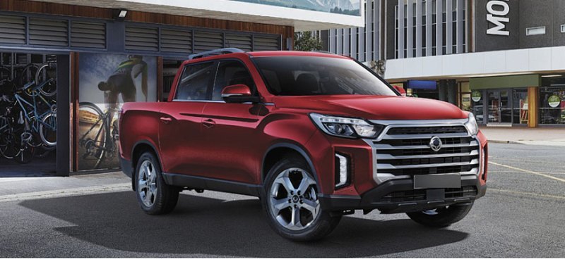 В России начались продажи новых пикапов SsangYong…