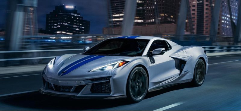 Corvette E-Ray 2024 года стал экспонатом музея…