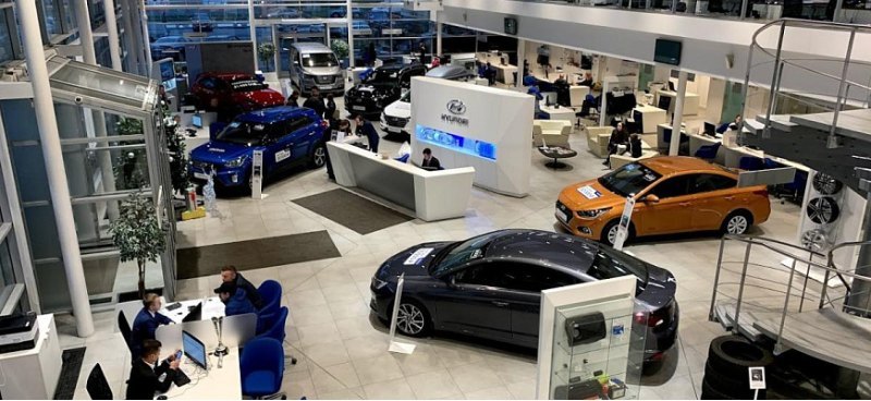 Продажи новых автомашин в Санкт-Петербурге…
