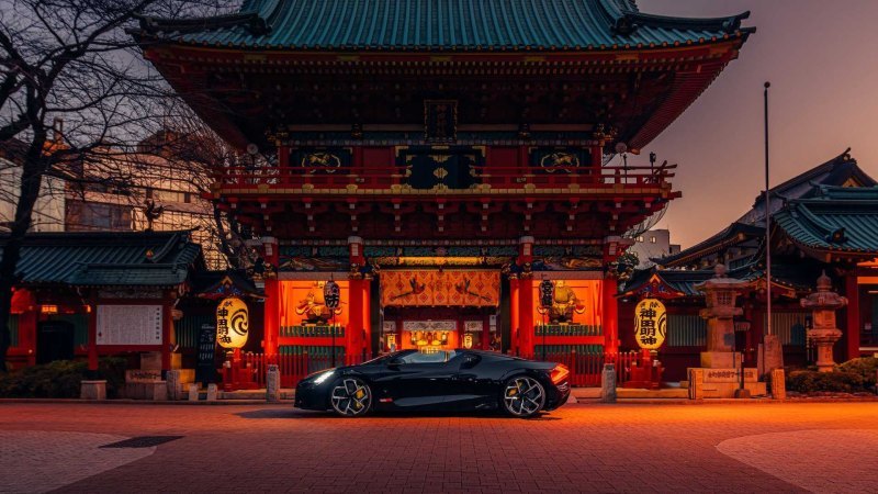 Выставочный зал Bugatti Tokyo был официально…
