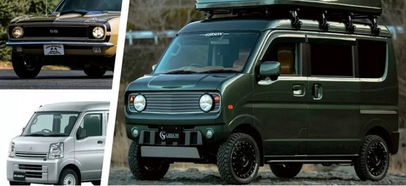 Компактный фургонам Suzuki очень идет передняя…