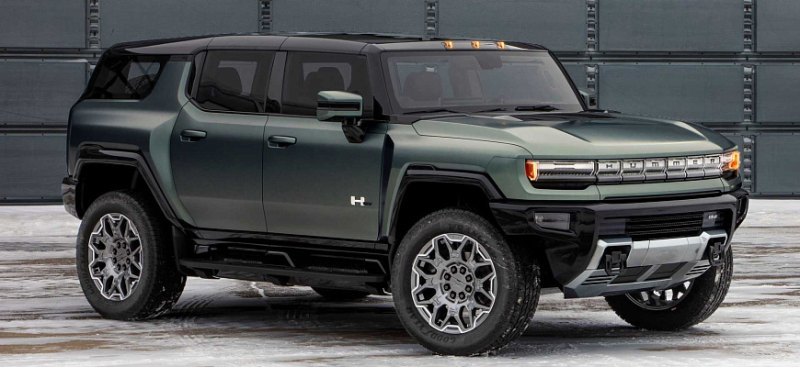 Электрический внедорожник GMC Hummer официально…