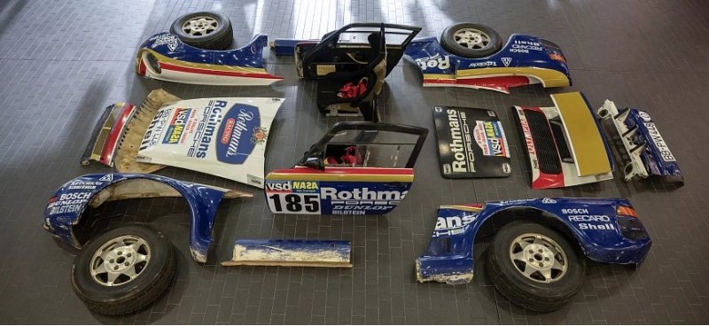 Знаменитый раллийный Porsche Rothmans 959…