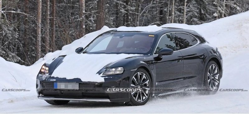 Обновленный Porsche Taycan демонстрирует новые…