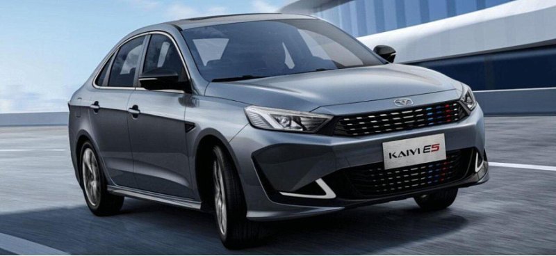 Продажи нового китайского седана Kaiyi E5…