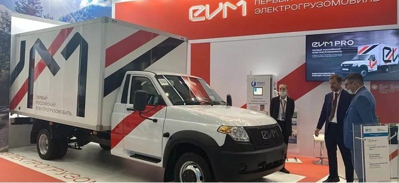 Поставки российского электрогрузомобиля EVM Pro…