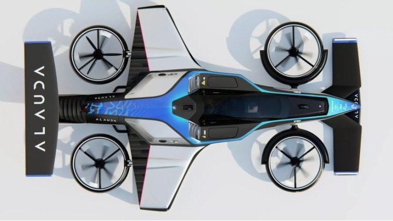 Airspeeder MK4 был показан в серии визуализаций,…