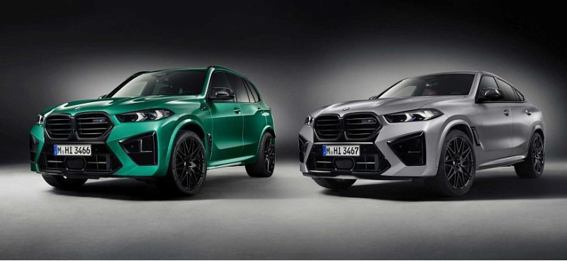 BMW представила обновленные BMW X5 M Competition…