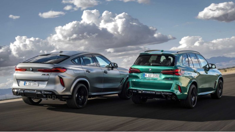 BMW X5 M и X6 M 2024 года дебютируют публично на…