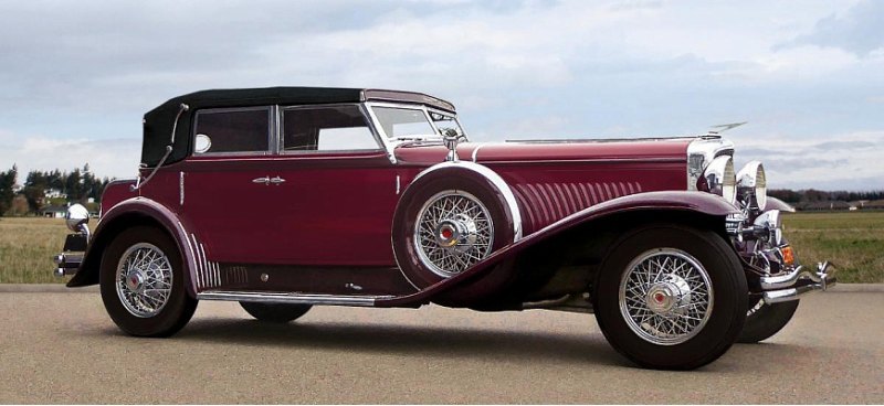 В гараже нашли раритетный Duesenberg Model J 1931…